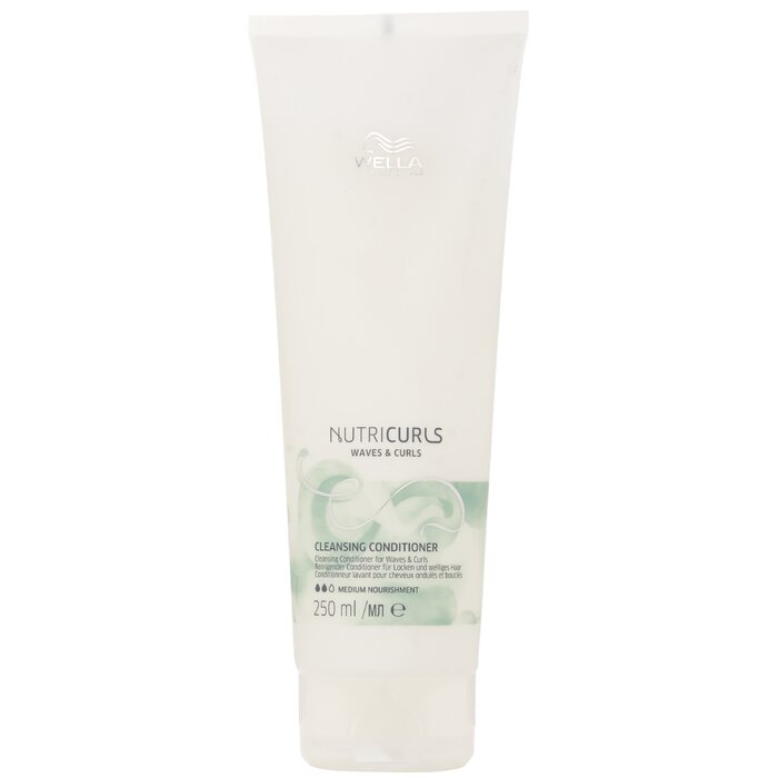 Wella Nutricurls Waves & Curls Cleansing Conditioner 250ml hair conditioner for salon & home use
