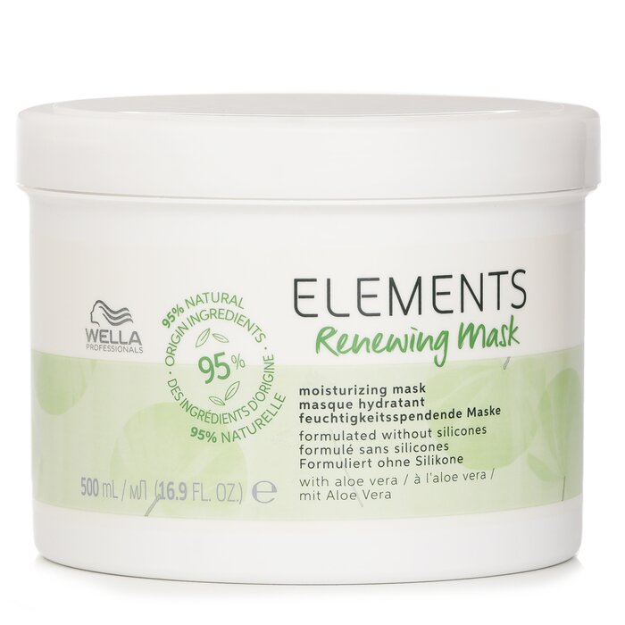 Wella Elements Renewing Hair Mask 500ml hair mask for deep conditioning and repair