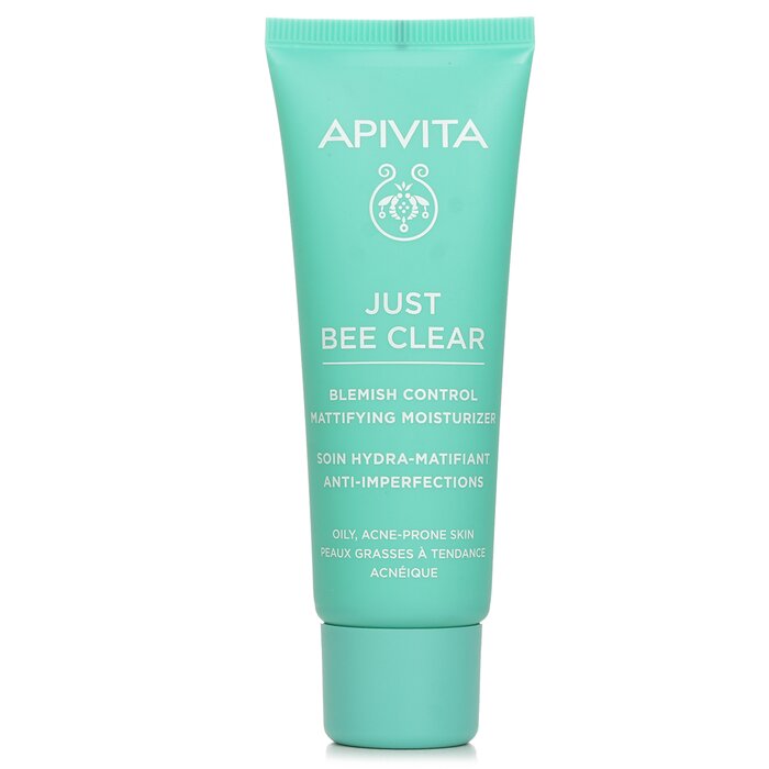Apivita Just Bee Clear Blemish Control Mattifying Moisturizer 40ml for skincare needs