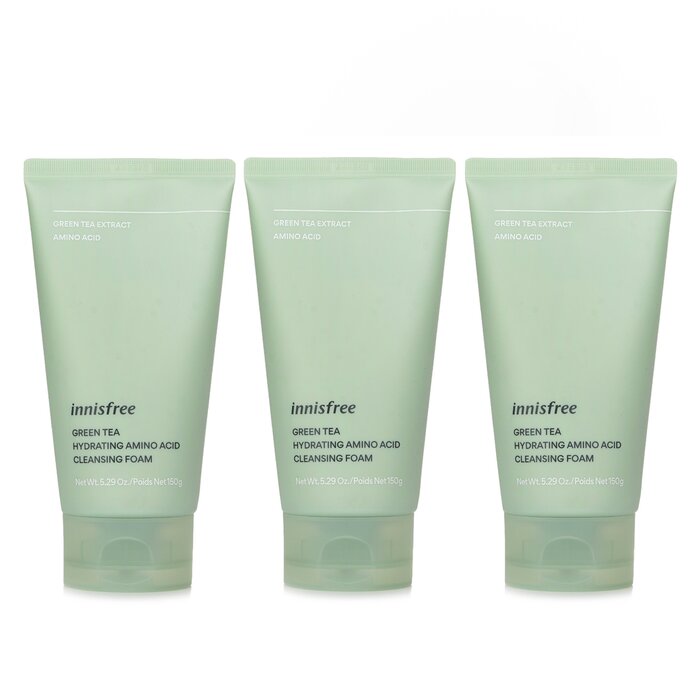 Innisfree Green Tea Cleansing Foam – hydrating face cleanser