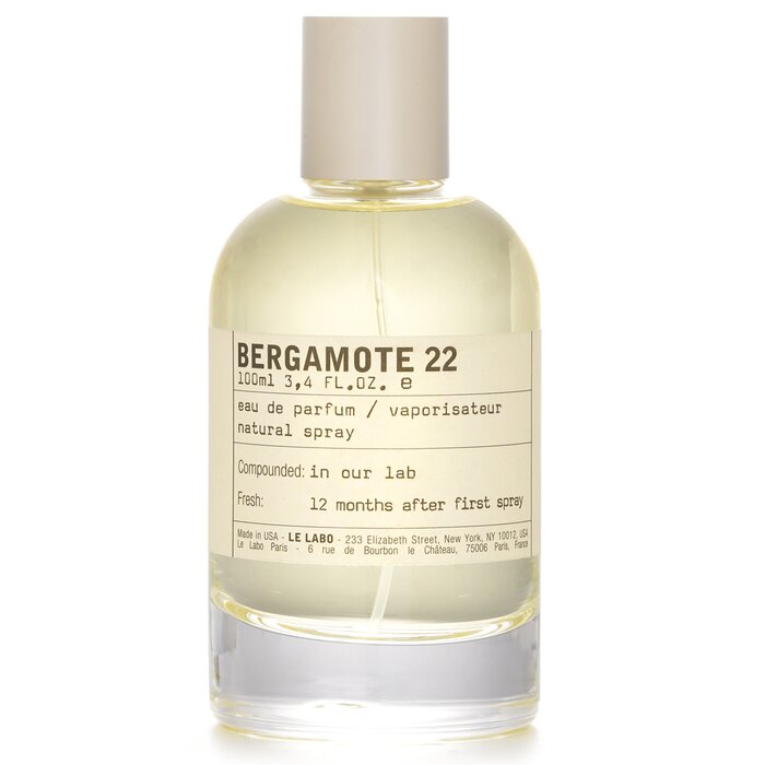 Le Labo Bergamote 22 Eau De Parfum Spray 100ml/3.4oz perfume bottle for personal use