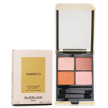 Guerlain Ombres G 4 Colours Eyeshadow Palette, 129 Honey Amber 4 x 1.5g
