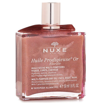 Nuxe Huile Prodigieuse Or Florale Multi Purpose Face Body Hair Dry Oil 50ml/1.6oz