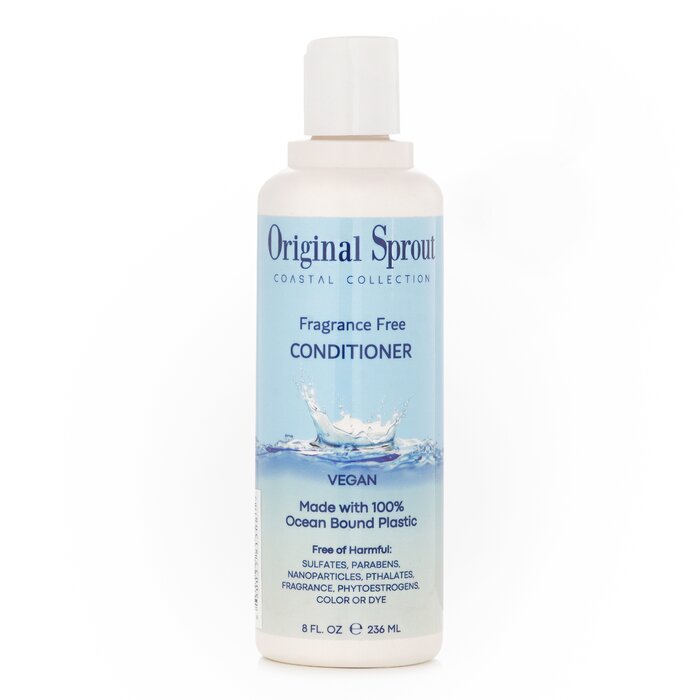 Original Sprout Coastal Collection Fragrance Free Conditioner 236ml/8oz hair conditioner for salon & home use