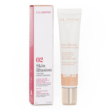 Clarins Skin Illusion Tinted Moisturizer SPF 25, 2 40ml