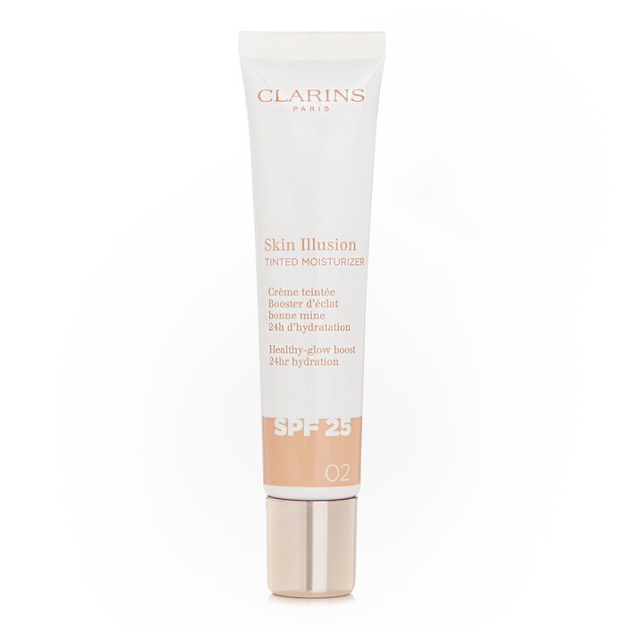 Clarins Skin Illusion Tinted Moisturizer SPF 25, 2 40ml for skincare needs