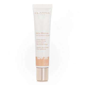 Clarins Skin Illusion Tinted Moisturizer SPF 25, 2 40ml