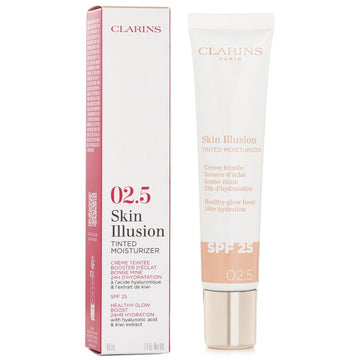 Clarins Skin Illusion Tinted Moisturizer SPF 25, 2.5 40ml