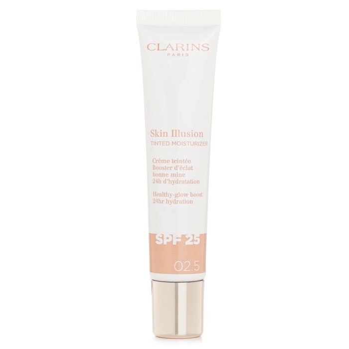 Clarins Skin Illusion Tinted Moisturizer SPF 25, 2.5 40ml for skincare needs