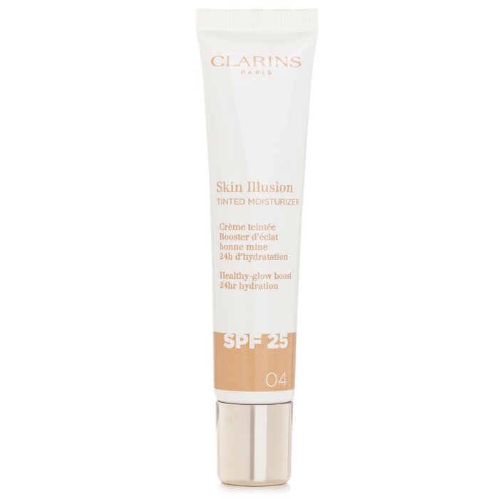 Clarins Skin Illusion Tinted Moisturizer SPF 25, 4 40ml for skincare needs