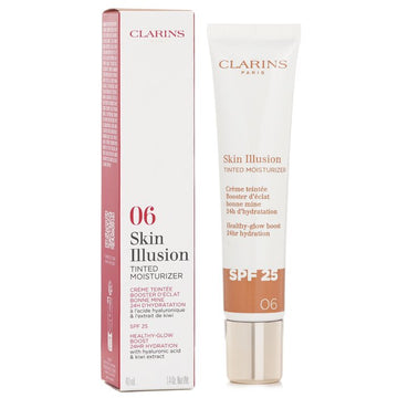 Clarins Skin Illusion Tinted Moisturizer SPF 25, 6 40ml