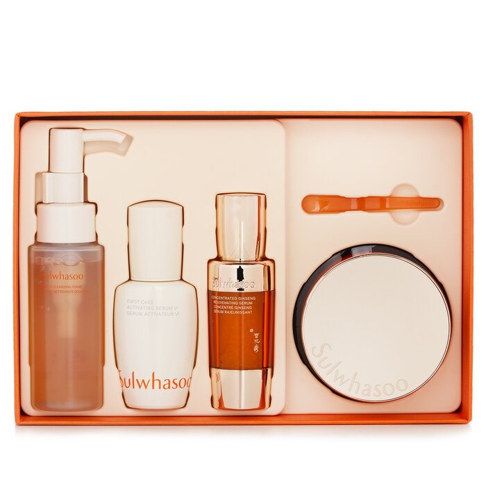 Sulwhasoo Cream Rich Set – 4pcs – for anti-aging hydration