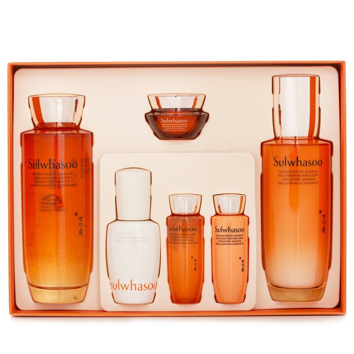 Sulwhasoo Ginseng Set – 4pcs – for skin rejuvenation