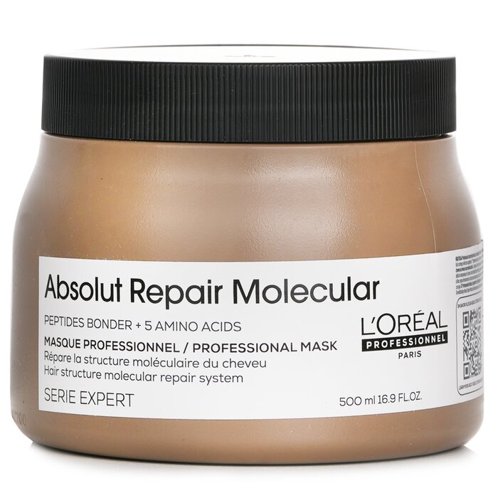 L'Oreal Serie Expert Absolut Repair Molecular Mask 500ml hair conditioner for salon & home use