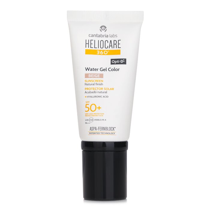Water Gel Color SPF50 Beige for lightweight tinted sun protection