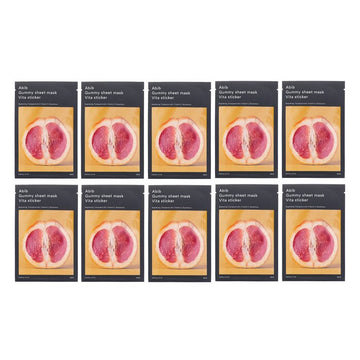 Abib Gummy Sheet Mask Vita Sticker 27ml x10pcs