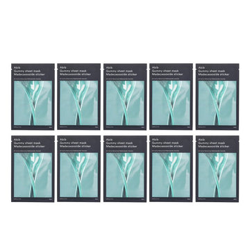 Abib Gummy Sheet Mask Madecassoside Sticker 27ml x 10pcs