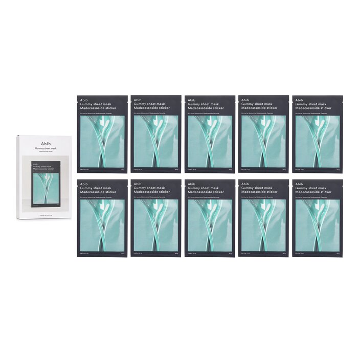 Abib Gummy Sheet Mask Madecassoside – for soothing irritated skin