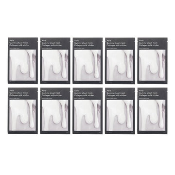 Abib Gummy Sheet Mask Collagen Milk Sticker 27ml x 10pcs