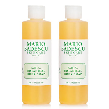 Mario Badescu 【1+1 Set】A.H.A. Botanical Body Soap - For All Skin Types 236ml/8oz x2