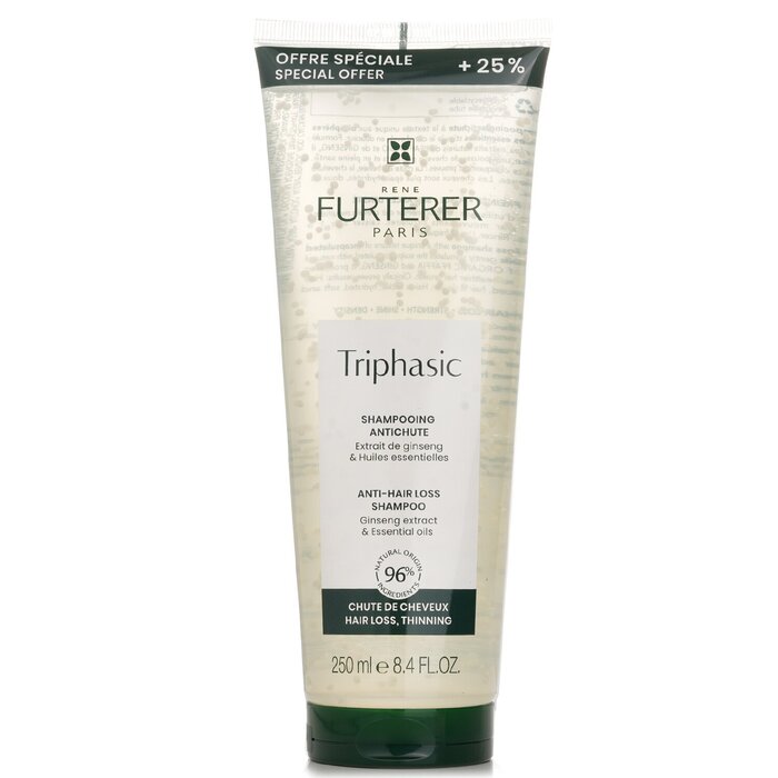 Rene shampoo for hair care.