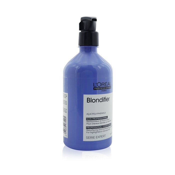 Professionnel_Serie_Expert_-_Blondifier_Acai_Polyphenols_Resurfacing_and_Illuminating_Conditioner_(For_Blonde_Hair),_500ml/16.9oz