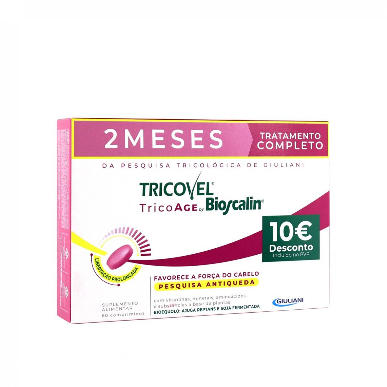 PROMOTIONAL PACK: Tricovel TricoAge Hair Strengthening Tablets x60