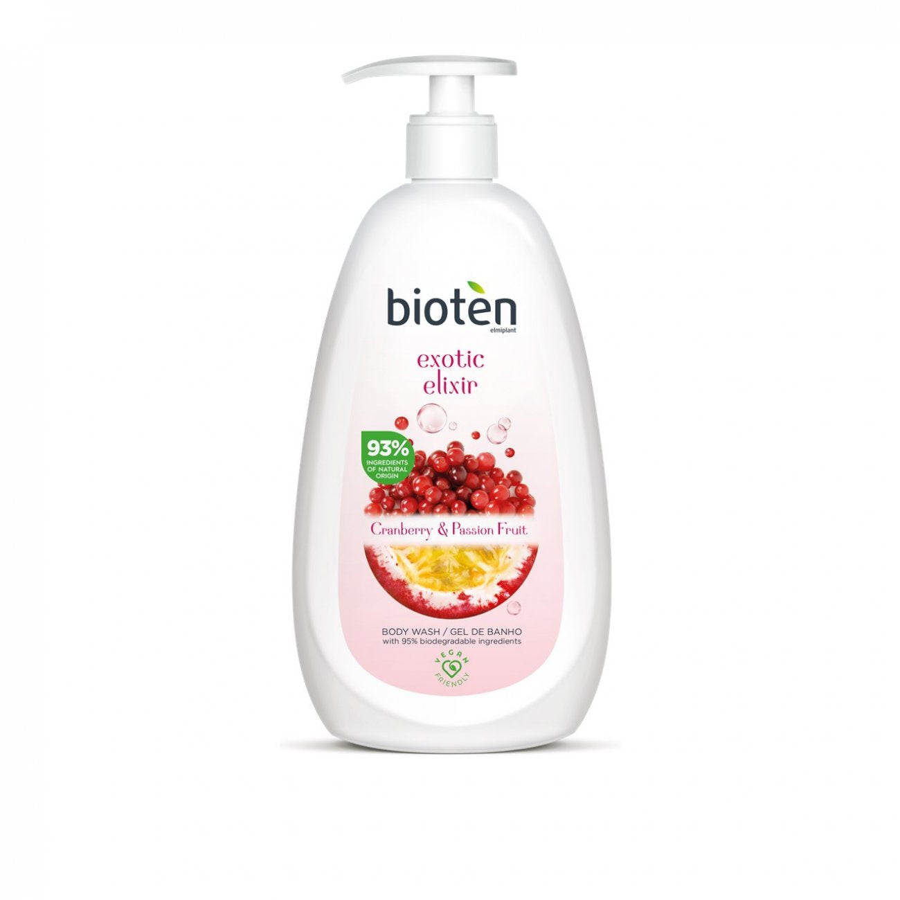 bioten Exotic Elixir Cranberry & Passion Fruit Body Wash 700ml
