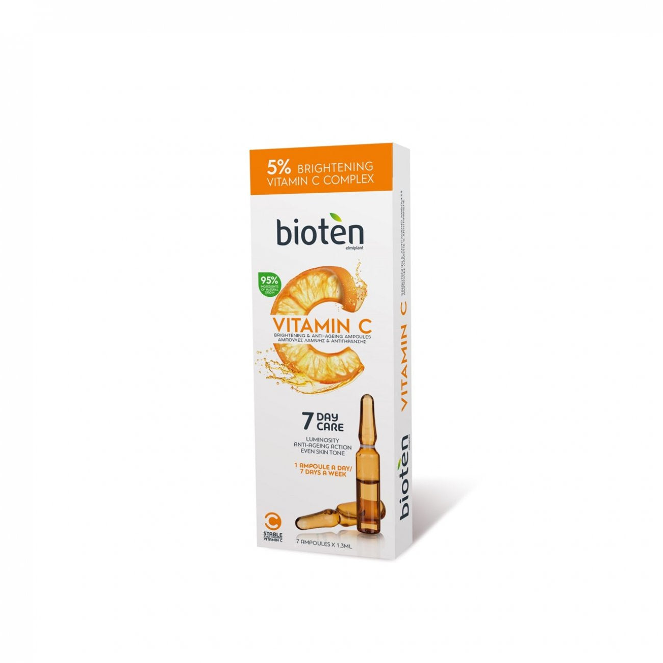 bioten Vitamin C Brightening & Anti-Ageing Ampoules 7x1.3ml