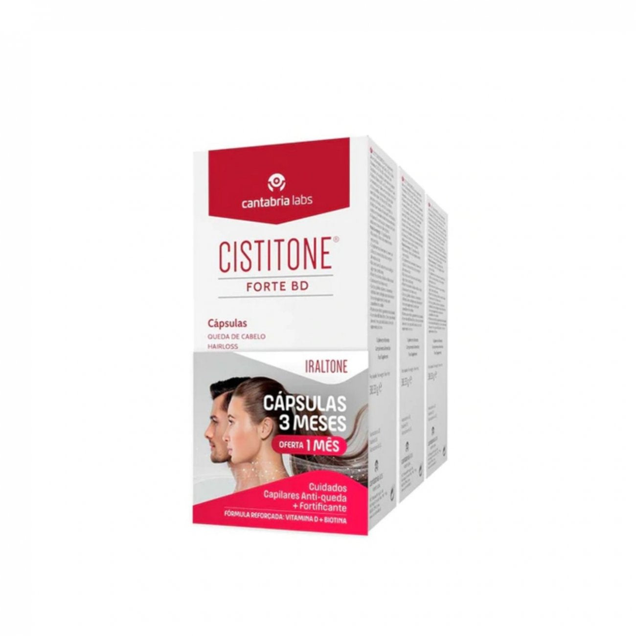PROMOTIONAL PACK: Forte BD Hair Loss Capsules x60 x3