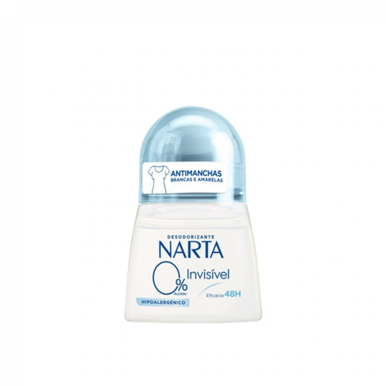 Narta Invisible 0% 48h Anti-Stains Deodorant Roll-On 50ml