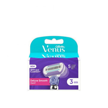 Deluxe Smooth Swirl Refill Blades x3