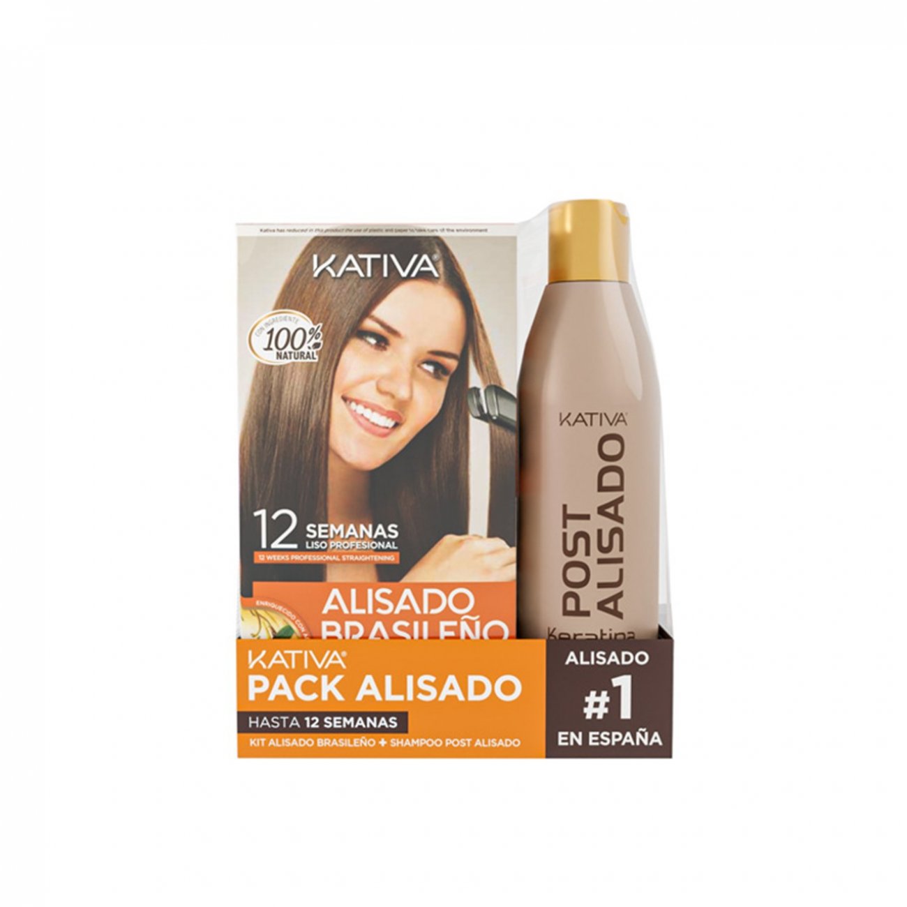 PROMOTIONAL PACK: Brazilian Straightening Original + Post Alisado Shampoo 250ml