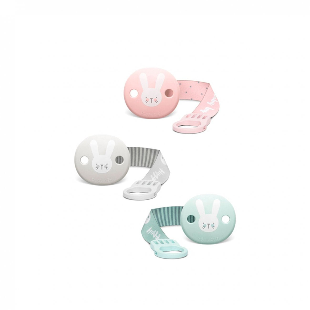 Premium Soother Clip with Ribbon +0m x1